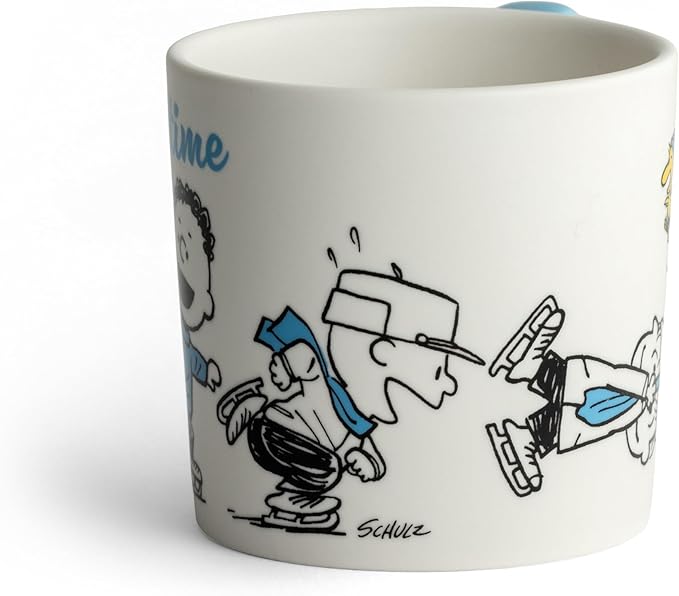 Christmas is Here Charlie Brown Mug-Blue
