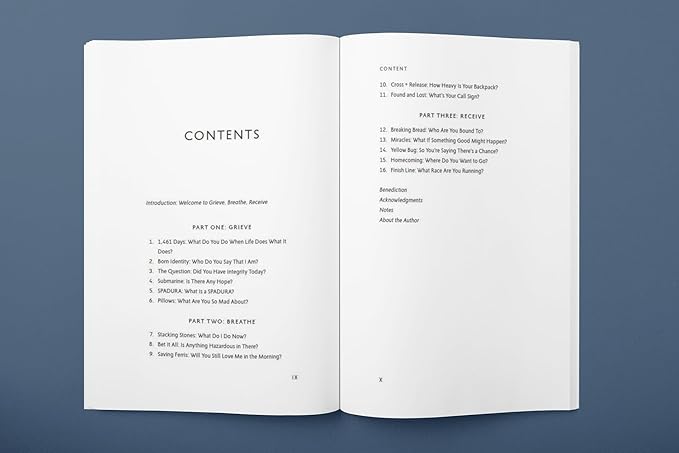 Grieve Breathe Receive-Carter - Morning Star Christian Bookstores