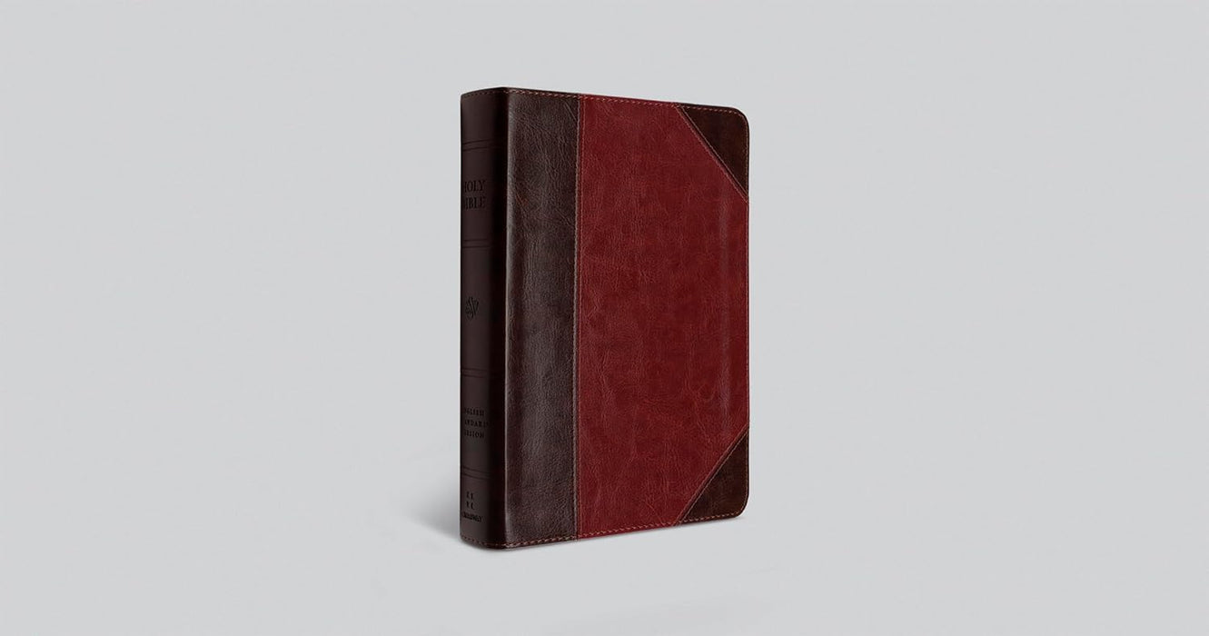 ESV Reader's Bible Brown/Cordovan TruTone Portfolio Design