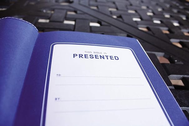 NIV Premium Gift Bible Youth Ed Leathersoft Blue - Morning Star Christian Bookstores