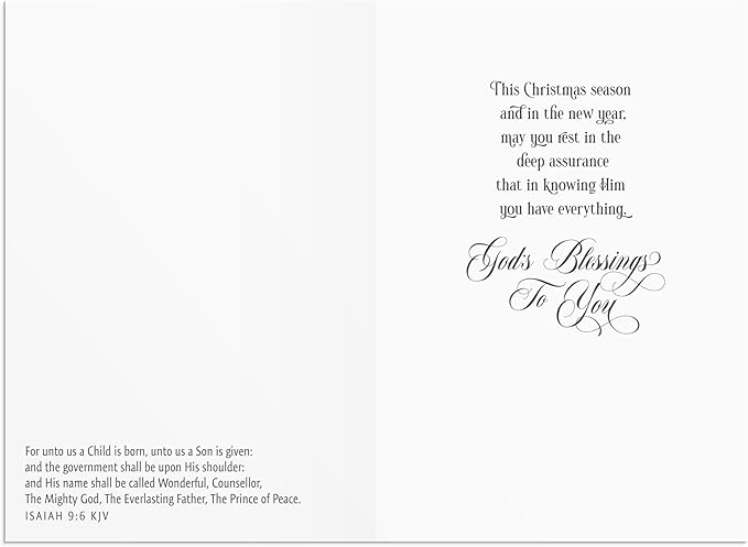 Christmas Boxed Cards: Names Of Jesus (Pack Of 18)