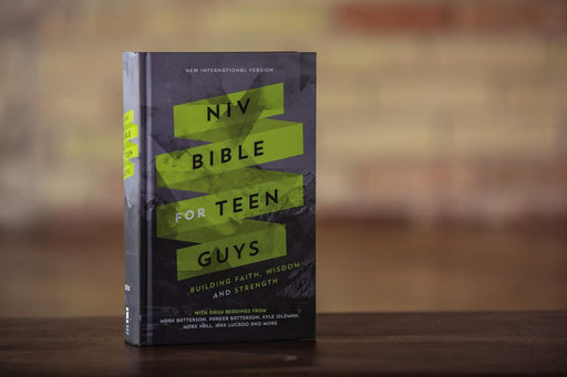 NIV, Bible for Teen Guys, Hardcover - Morning Star Christian Bookstores