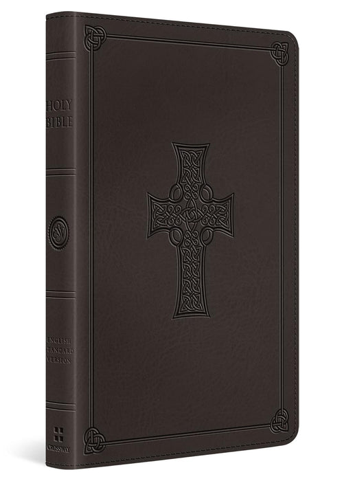 ESV Thinline TruTone Charcoal Cross