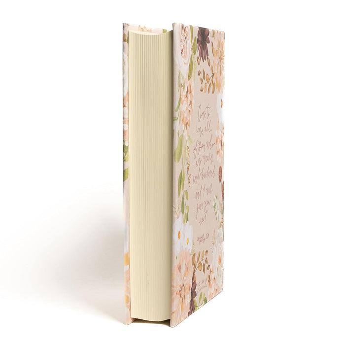 CSB Notetaking Bible Large Print Hosanna Rev Edition, Blush Cloth Over Board - Morning Star Christian Bookstores