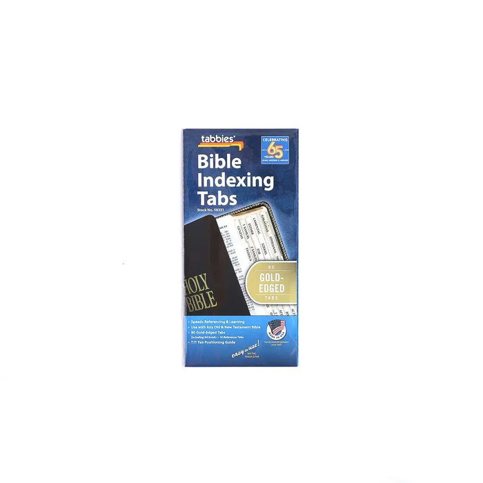 Bible Index Tabs Gold Tabbies Pk10