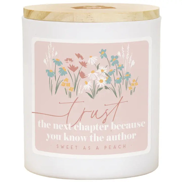 Trust Next Chapter - Sweet as a Peach - 11oz Soy Candle