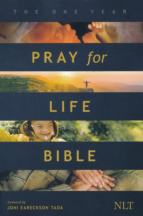 NLT One Year Pray for Life Bible Softcover