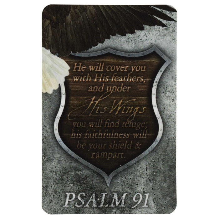 PSALM 91 EAGLE BOOKCARD