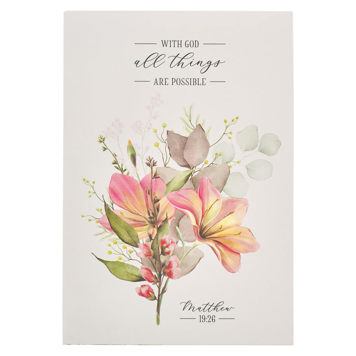 ALL THINGS SMALL FLORAL NOTEPAD