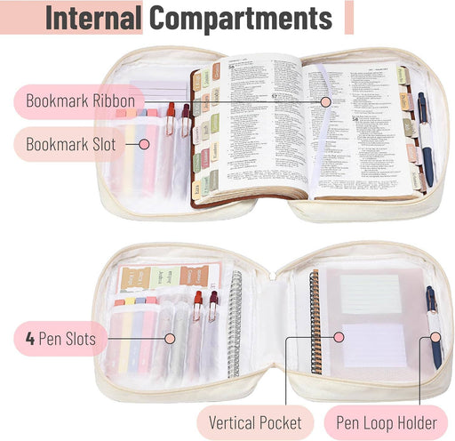Pray Without Ceasing Bible Case - Morning Star Christian Bookstores