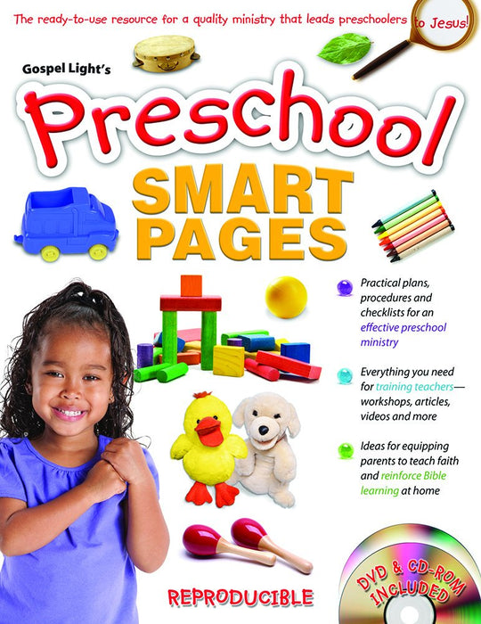 PRESCHOOL SMART PAGES WITH DVD & CD-ROM