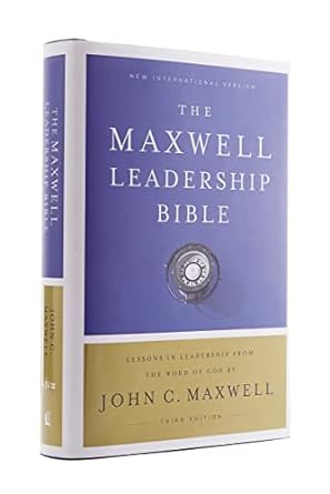 NIV Maxwell Leadership Bible 3rd Ed HC