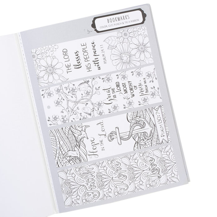 The Psalms in Color Coloring Book - Morning Star Christian Bookstores