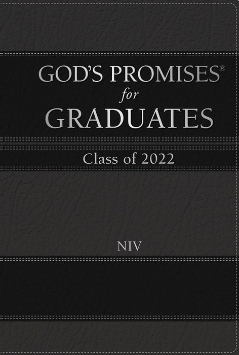 God's Promises for Graduates: Class of 2022 - Black NIV