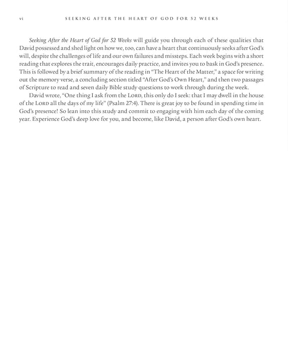 Seeking After the Heart of God for 52 Weeks: A Bible Study on the Life of David - Max Lucado