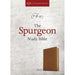 KJV Spurgeon Study Bible, Tan Leathertouch - Morning Star Christian Bookstores
