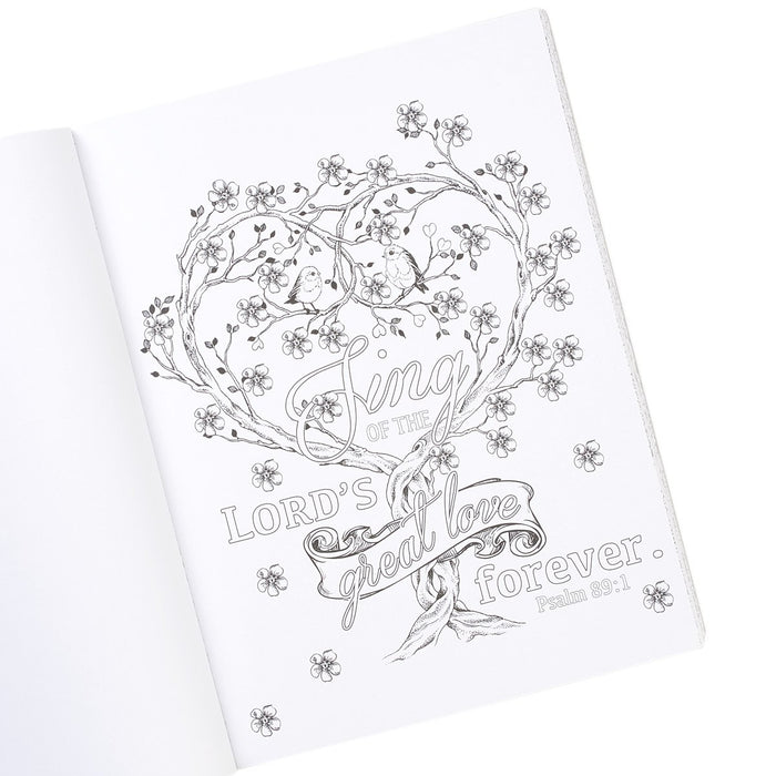 The Psalms in Color Coloring Book - Morning Star Christian Bookstores