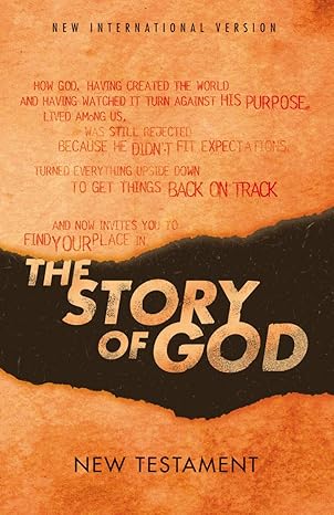 NIV The Story of God New Testament Paperback - Morning Star Christian Bookstores