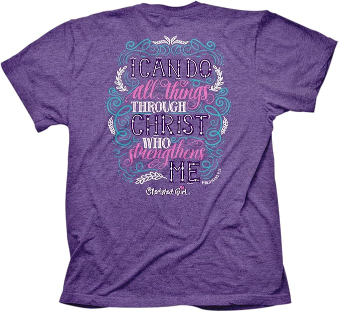 Cherished Girl Adult T - Through Christ