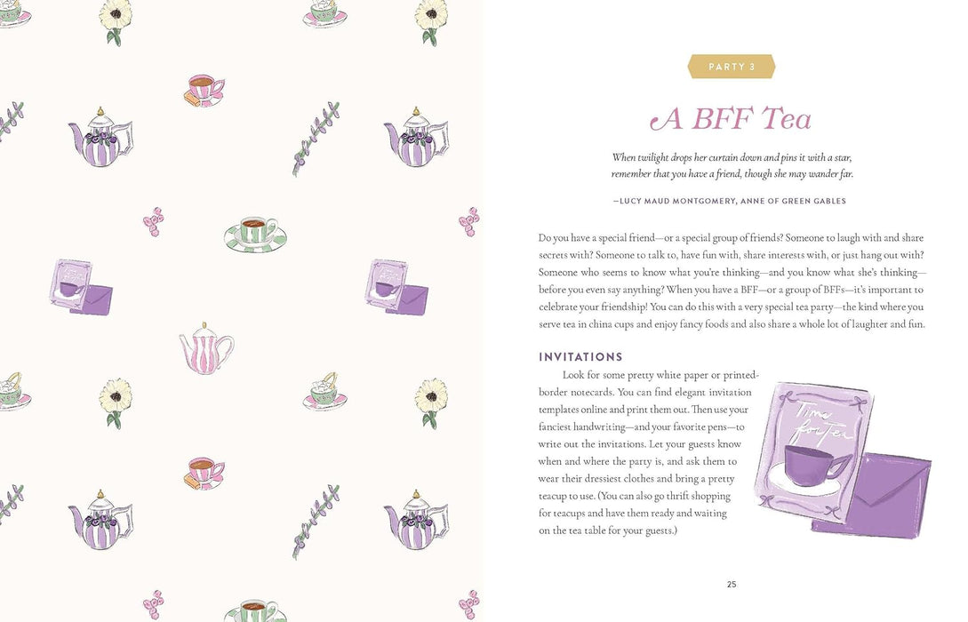 Let's Have a Tea Party: Special Celebrations for Girls by Emilie Barnes