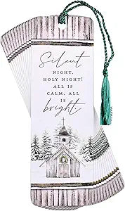 Tassel Bookmark Church Silent Night