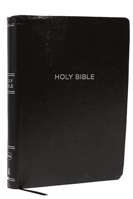 NKJV SUPER GIANT PRINT REFERENCE BIBLE BLACK LEATHERLOOK