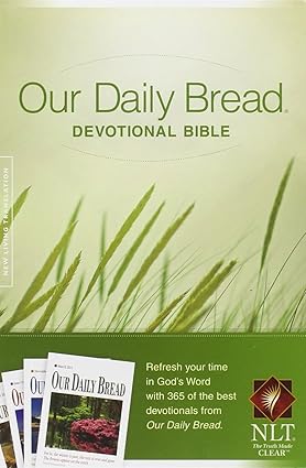 NLT Our Daily Bread Devotional Bible