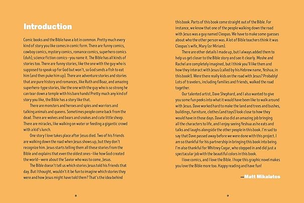 "God with Us Bible Stories on the Road to Emmaus  By Matt Mikalatos Illustrated by David Shephard" - Morning Star Christian Bookstores