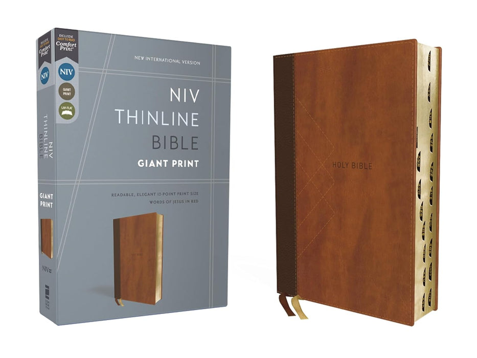 NIV Thinine Bible GP-Brown-IDX