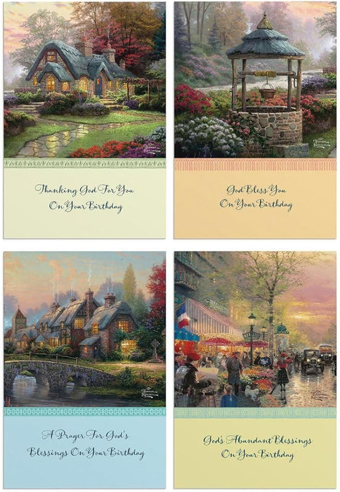 BOXED CARD: BIRTHDAY Thomas Kinkade 51723