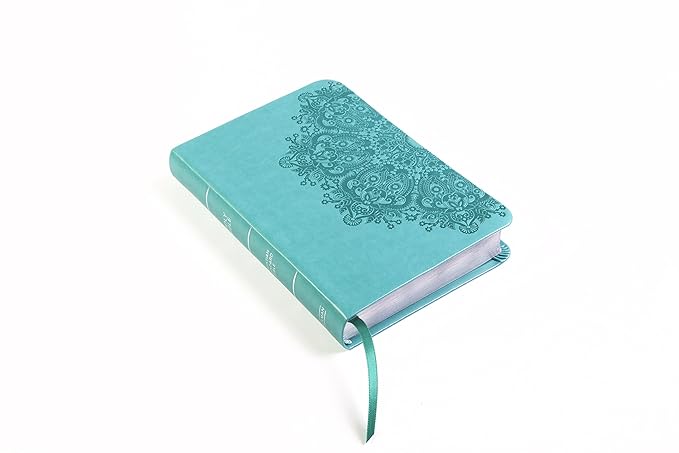 CSB COMP ULTRATHIN BIBLE, TEAL LT