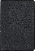 CSB Large Print Thinline Bible, Black LeatherTouch - Morning Star Christian Bookstores