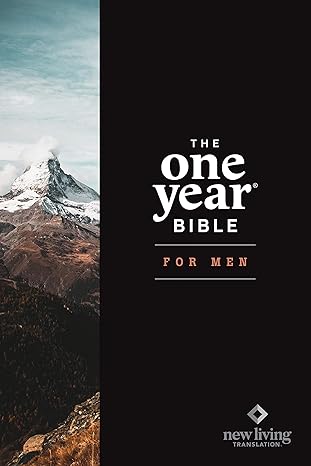 NLT The One Year Bible for Men Hardcover