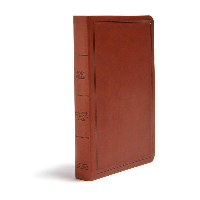 CSB DELUXE GIFT BIBLE, BROWN LT - Morning Star Christian Bookstores