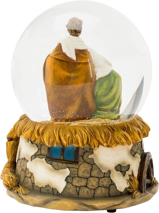 Christmas Holy Family Water Globe