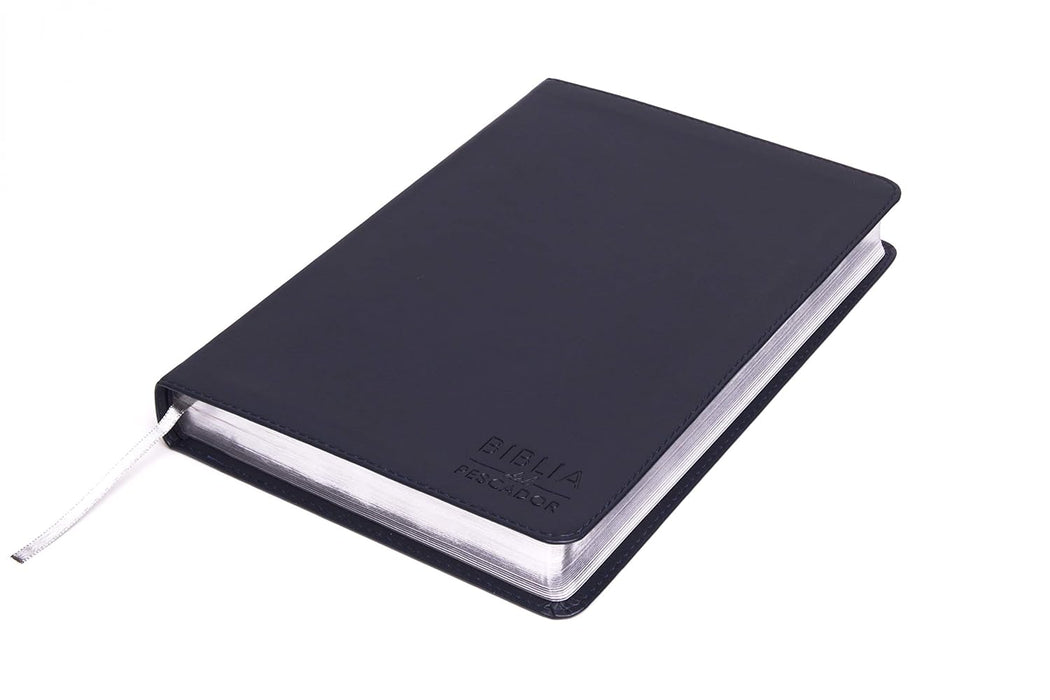 RVR1960 Biblia del Pescador Letra Grande Azul Símil Piel (FISHER OF MEN BIBLE LP BLUE LTHRTOUCH)