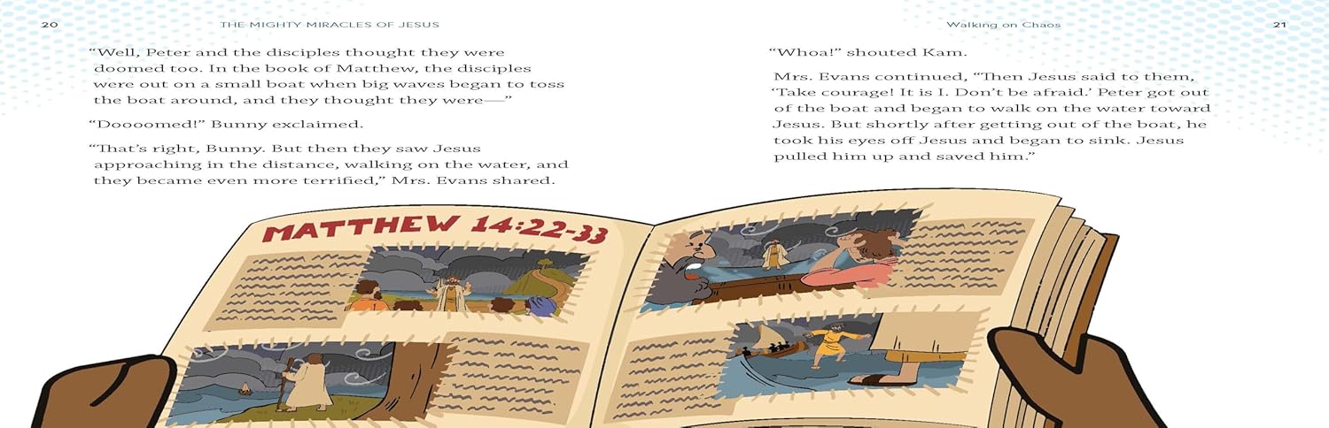The Mighty Miracles of Jesus: A Storytime Adventure about the Signs and Wonders of Jesus (The Stories from the Storyteller) - Jonathan Evans & Todd Hampson