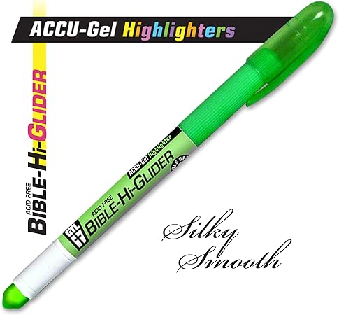 Accu-Gel Bible-Hi-Glider Green