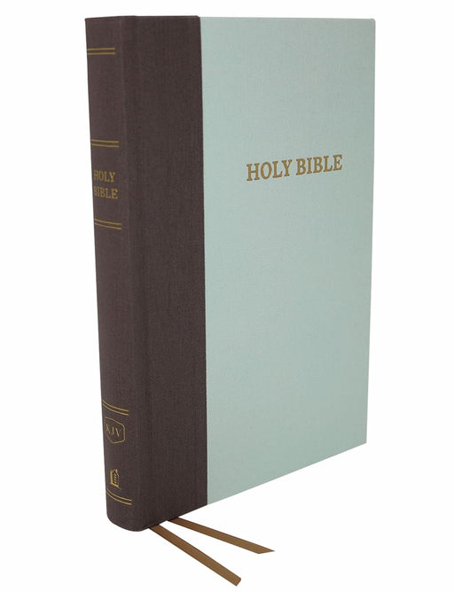 KJV Thinline Large Print Bible (Green Cloth Over Board) - Morning Star Christian Bookstores