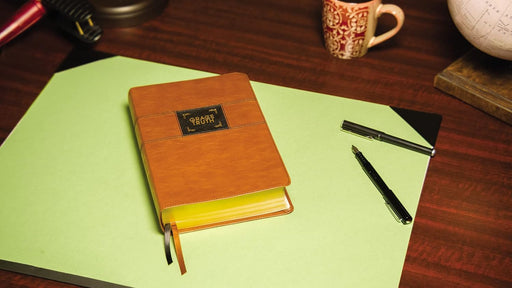 NIV, The Grace and Truth Study Bible, Leathersoft, Brown, Red Letter, Comfort Print - Morning Star Christian Bookstores