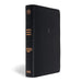 CSB Men's Daily Bible, Black LeatherTouch, Indexed - Morning Star Christian Bookstores