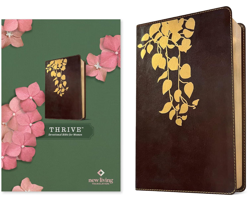 NLT THRIVE Devo Bible For Women LL BRN