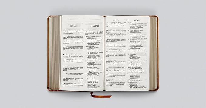 ESV Spanish/English Parallel Bible - La Santa Biblia RVR 1960 / The Holy Bible ESV, TruTone®, Brown