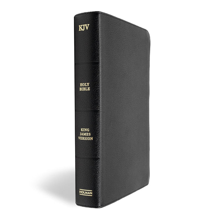 Holman KJV Personal Size Giant Print Bible, Black Gen. Leather - Morning Star Christian Bookstores
