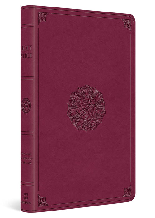 ESV Premium Gift Bible, Raspberry Timeless - Morning Star Christian Bookstores
