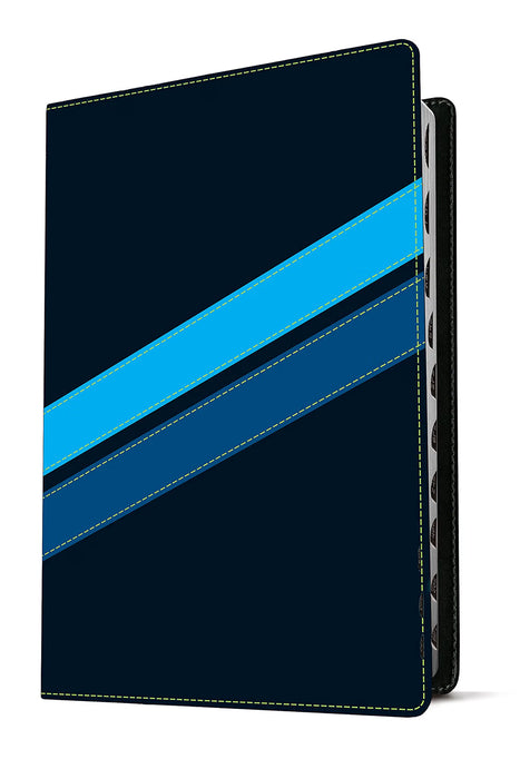 NLT Boys Life Application Study Bible, LeatherLike Midnight Blue, Indexed