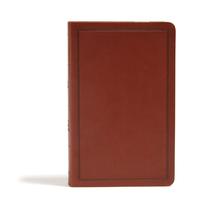 KJV DELUXE GIFT BIBLE, BROWN, LT