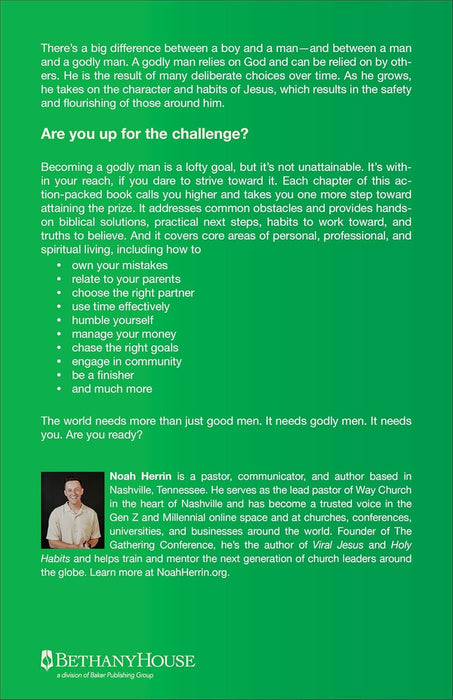 Welcome to Manhood: Moving from Potential to Purpose