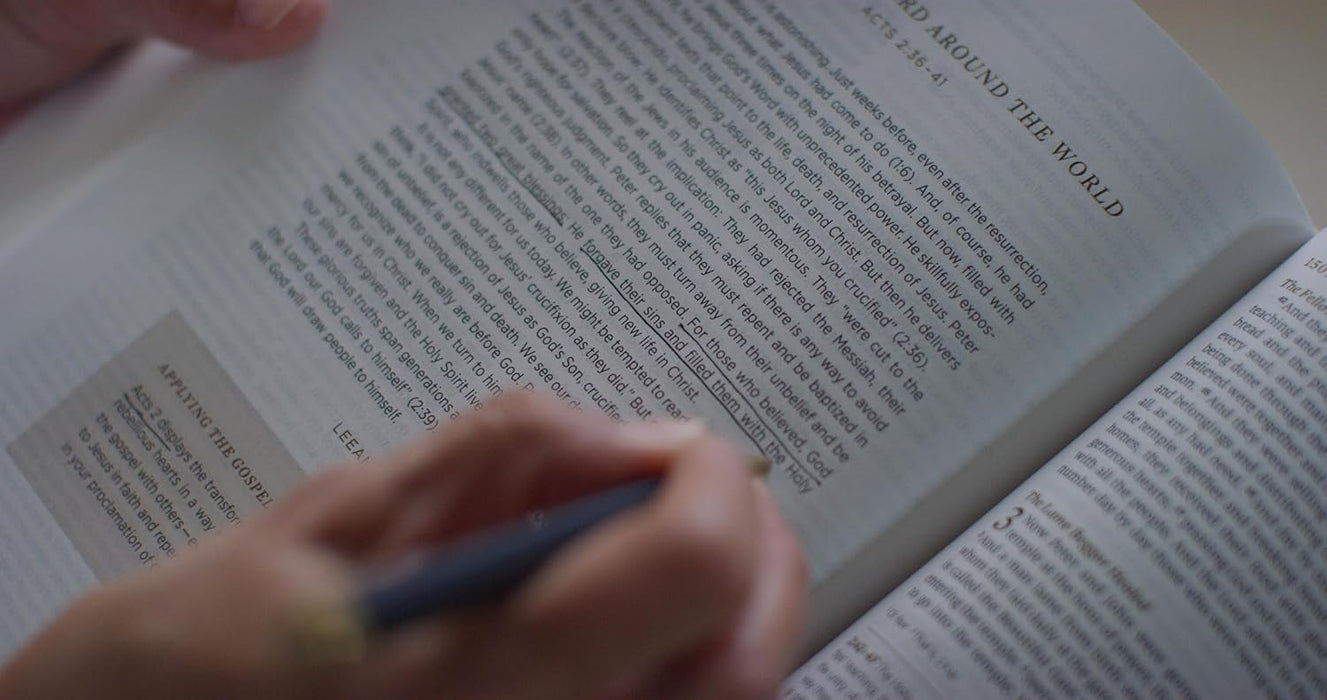 ESV Applying the Gospel Study Bible for Women, TruTone®, Blush Rose, Colossians 3:16 Design