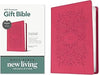 Premium Gift Bible, Filament-Enabled Edition, Very Berry Pink Vines - Morning Star Christian Bookstores